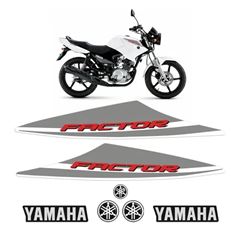 ADESIVO FACTOR 125 2015>2016 - BRANCO