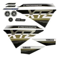 ADESIVO XTZ 150 CROSSER 2021/2022 - BRANCO