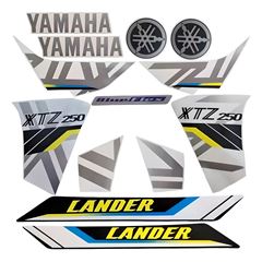 ADESIVO XTZ 250A LANDER 2020 - BRANCO