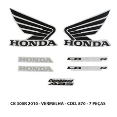 ADESIVO CB 300 2010 - VERMELHO