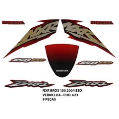 ADESIVO BROS 150 2004 - VERMELHO