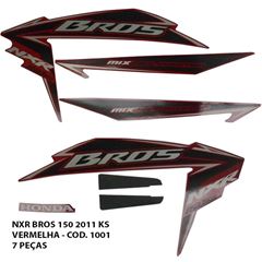 ADESIVO BROS 150 2011 KS - VERMELHO