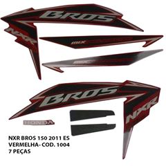 ADESIVO BROS 150 2011 ES - VERMELHO
