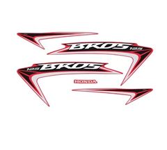 ADESIVO BROS 125 2015 - VERMELHO
