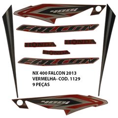 ADESIVO FALCON 2013>2014 - VERMELHO