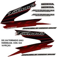 ADESIVO TORNADO 250 2003 - VERMELHO