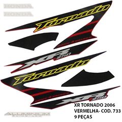 ADESIVO TORNADO 250 2006 - VERMELHO