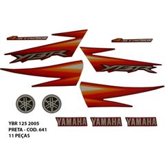 ADESIVO YBR 125 2005 - VERMELHO