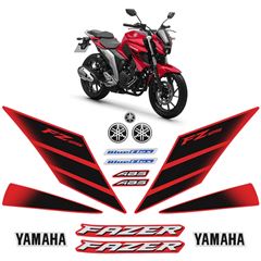 ADESIVO FAZER 250 FZ25 2022/2023 - VERMELHO