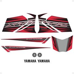 ADESIVO XTZ 125 K 2014 - VERMELHO