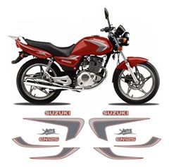 ADESIVO SUZUKI YES 125 2006 - VERMELHO