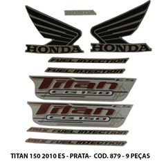ADESIVO TITAN 150 ES 2010 - PRATA