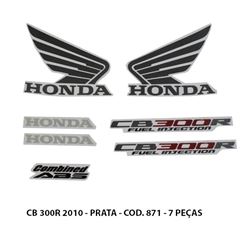 ADESIVO CB 300 2010 - PRATA