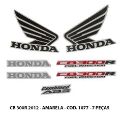 ADESIVO CB 300R 2012 - AMARELO