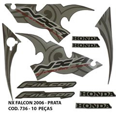 ADESIVO FALCON 2006 - PRATA