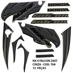 ADESIVO FALCON 2007 - CINZA