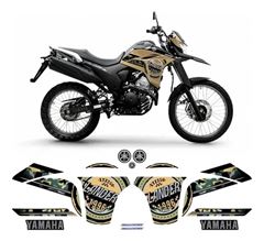 ADESIVO XTZ 250A LANDER 2021/2022 AMARELO CINZENTO