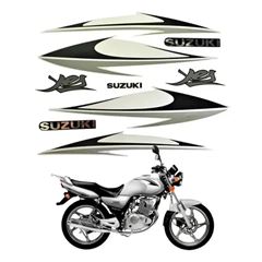 ADESIVO SUZUKI YES 125 2007/2008 - PRATA