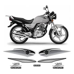 ADESIVO SUZUKI YES 125 2009/2010 - PRATA