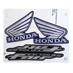 ADESIVO FAN 125 2009>2010 KS - AZUL