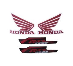 ADESIVO FAN 125 KS 2012 - ROXA