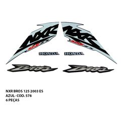 ADESIVO BROS 125 ES 2003 - AZUL