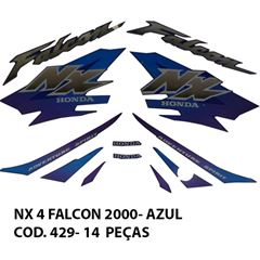 ADESIVO NX 400 FALCON 2000 - AZUL