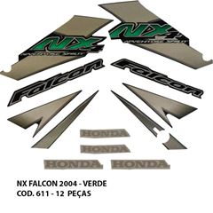 ADESIVO NX 400 FALCON 2004 - VERDE