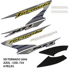 ADESIVO TORNADO 250 2006 - AZUL