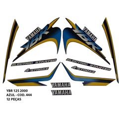 ADESIVO YBR 125 2000 - AZUL