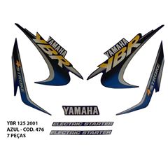 ADESIVO YBR 125 2001 - AZUL