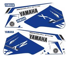 ADESIVO XTZ 125 K 2014 - AZUL