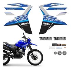 ADESIVO XTZ 250A LANDER 2021/2022 - AZUL