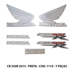 ADESIVO CB 300R 2013 - PRETO
