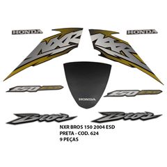 ADESIVO BROS 150 2004 - PRETO
