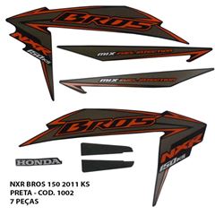 ADESIVO BROS 150 2011 KS - PRETO