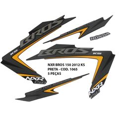ADESIVO BROS 150 KS 2012 - PRETO