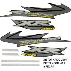 ADESIVO TORNADO 250 2004 - PRETO