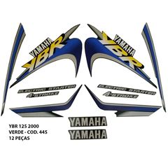 ADESIVO YBR 125 2000 - VERDE