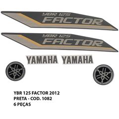 ADESIVO FACTOR 125 2012/2013 - PRETO