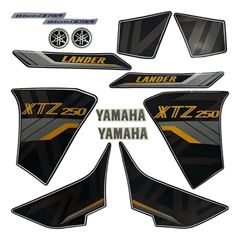 ADESIVO XTZ 250A LANDER 2020 - PRETO