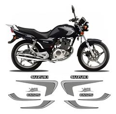 ADESIVO SUZUKI YES 125 2006 - PRETO