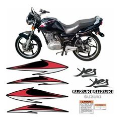 ADESIVO SUZUKI YES 125 2007/2008 - PRETO