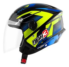CAPACETE NEW LIBERTY THREE FREQUENCY TAM.58