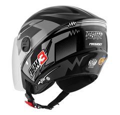 CAPACETE NEW LIBERTY THREE FREQUENCY TAM.58
