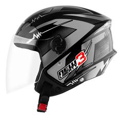 CAPACETE NEW LIBERTY THREE FREQUENCY TAM.60