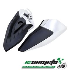 PEDALEIRA TRASEIRA ESQUERDA ALUMNO PCX 160 2018>