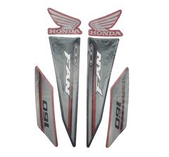 ADESIVO FAN 160 2016 ESDI - VERMELHO