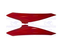 TAMPA LATERAL (PAR) NXR BROS 160 VERMELHO 2025/26