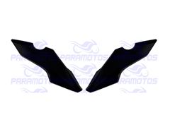 CARENAGEM LATERAL FAROL TITAN 160 2025> PRETO INFI